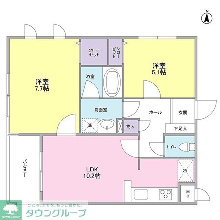 フェリチターレの物件間取画像